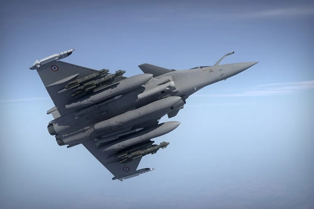 A fully loaded Dassault Rafale A fully loaded Dassault Rafale